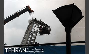 سومین روز عملیات امداد ونجات حادثه پلاسکو -5 10