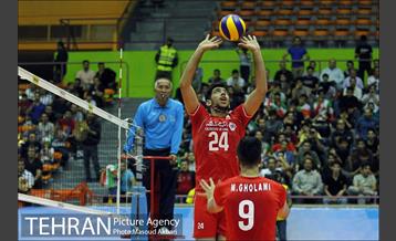 دیدار تیم های ملی والیبال ایران و قطر 21