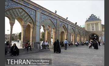 روز اول ماه رمضان در حرم حضرت عبدالعظیم حسنی(ع)‎ 29