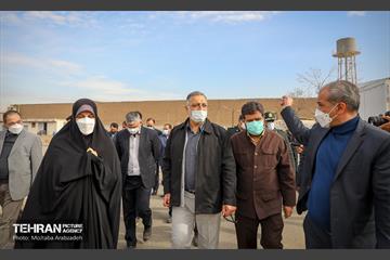 بازدید شهردار تهران از مراکز ماده 16