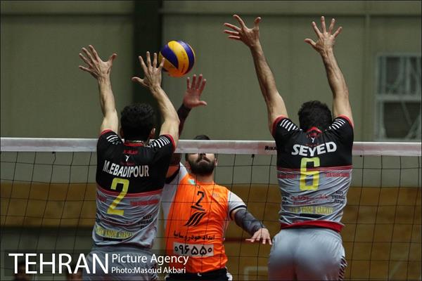 دیدار سایپا تهران و بانک سرمایه در لیگ برتر والیبال 10