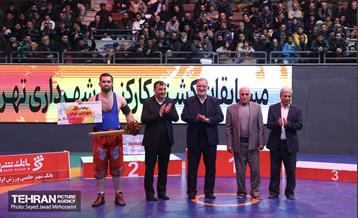 مسابقات بزرگ کشتی کارکنان شهرداری تهران  52