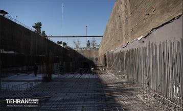 بازدید دانشجویان از پروژه ایستگاه مترو تختی 18