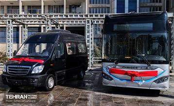 رونمایی از ناوگان برقی حمل و نقل عمومی شهر تهران 9