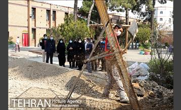 بازدید شهردار منطقه ۷ از روند اجرای پروژه های توسعه محله ای ۱۴۰۰