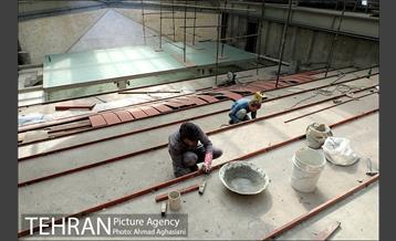 آماده سازی مرکز نمایش های آیینی صبا 10