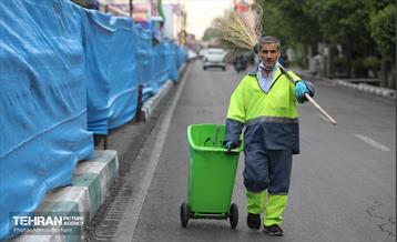 حضور پرسنل خدمات شهری در مسیر راهپیمایی روز قدس 6