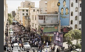 تشییع پیکر پدر شهیدان خالقی پور 5