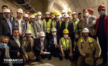 بازدید شهردار تهران از کارگاه ساخت ایستگاه متروی حرم عبدالعظیم 27