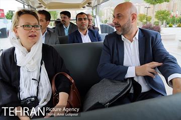 بازدید دبیر کل متروپلیس از دریاچه شهدای خلیج فارس 1