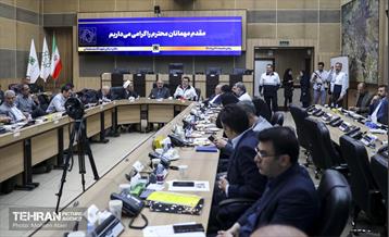 نشست جمعی از نمایندگان مجلس با رئیس سازمان پیشگیری و مدیریت بحران تهران 18