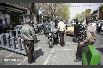 به وقت خدمت؛ حافظان معابر بازار بزرگ تهران 7
