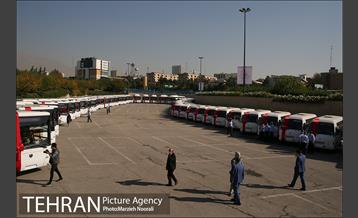 آیین بهره برداری از اتوبوس ها و مینی بوس 5