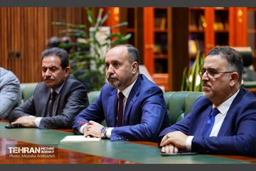 عمار موسی شهردار بغداد در دیدار با علیرضا زاکانی شهردار تهران