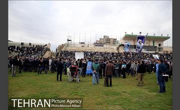 مراسم تشییع پیکر منصور پورحیدری 11