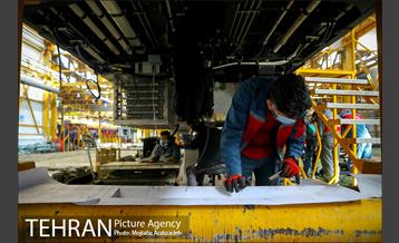 بازدید از اولین قطار ملی مترو 14