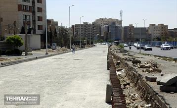 بازدید معاون فنی و عمرانی از پروژه‌های عمرانی منطقه ۵ 2