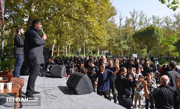 مراسم شهادت امام رضا(ع) و سالگرد تدفین شهدای گمنام منطقه۸