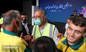 مراسم تجلیل از کارگران نمونه شهرداری تهران 34