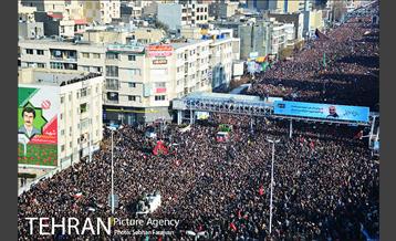 آیین تشییع «سردار قاسم سلیمانی» -3 49