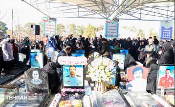 ششمین سالگرد حادثه پلاسکو در بهشت زهرا(س) 27