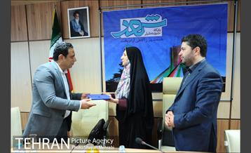 حضور زهرا نژاد بهرام در مرکز ارتباطات شهرداری تهران 23