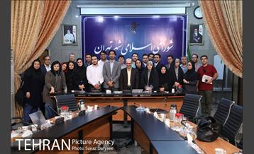 نشست خبری علی اعطا سخنگوی شورای اسلامی شهر تهران 1