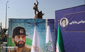 رونمایی از تندیس سرلشکر خلبان شهید بابایی 9