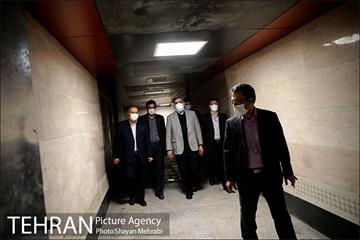 بازدید شهردار تهران از خط 6 مترو تهران 38