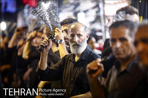 دسته های عزاداری محرم در محله امام زاده حسن  16