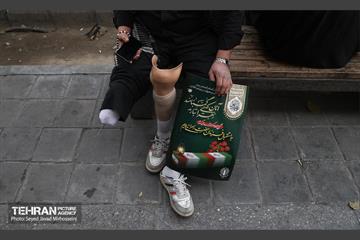 مراسم تشییع پیکرهای ۱۰۰ شهید گمنام 68