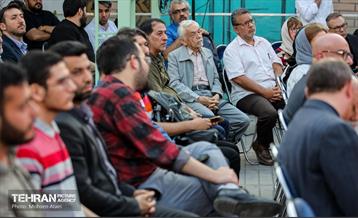 مراسم رونمایی از یادبود خبرنگاران شهید غزه در خانه روزنامه‌نگاران شهر 19