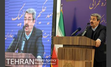 آیین بهره برداری تقاطع غیرهمسطح بزرگراه شهید حکیم با بلوار المپیک 8