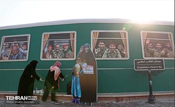 رویدا هنری جبهه مقاومت در میدان انقلاب 26