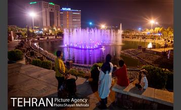 افتتاح آبنمای موزیکال بوستان نوروز 15