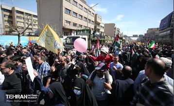 راهپیمایی روز قدس در پایتخت - 1 21