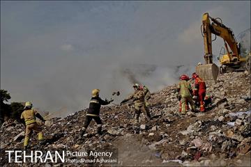 چهارمین روز آواربرداری ساختمان پلاسکو 20