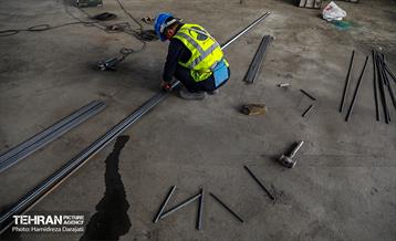 تعمیرات پل تقاطع بزرگراه یادگار امام(ره) با خیابان ستارخان 8