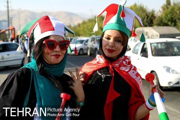 اولین حضور بانوان در رقابت های ملی فوتبال ایران 1