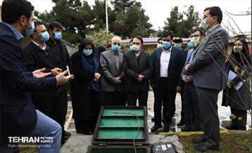 بازدید اعضا شورا شهر تهران از سازمان مدیریت بحران  3