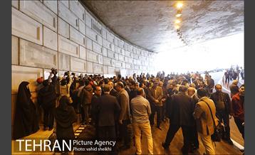 افتتاح و بهره برداری از 4 پروژه عمرانی شهر تهران  13