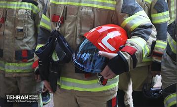 مسابقه پله‌نوردی آتش‌نشانان 49