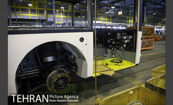 خط تولید اتوبوس های جدید شهری 18