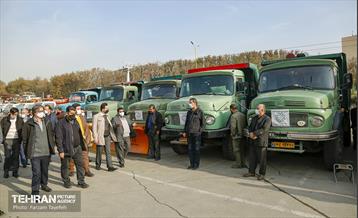 مانور برف روبی شهرداری منطقه 5