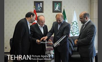 دیدار دکتر قالیباف با دکتر کادیرتوپباش شهردار استانبل 15