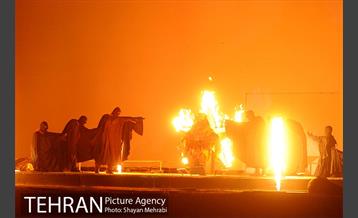 نمایش فصل وصل در باغ موزه دفاع مقدس 3