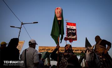 کاروان نمادین اسرای کربلا در مسیر طویریج  21