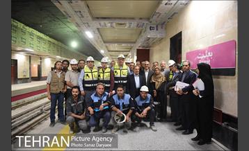 بازدید معاونت حمل و نقل شهرداری و اعضای شورای شهر تهران از عملیات اجرایی خط ۶ 22