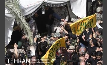 تشییع پیکر مطهر شهید محسن حججی 16