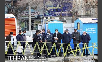 بازدید صبحگاهی سرپرست منطقه ۸، از پروژه‌های عمرانی منطقه 13